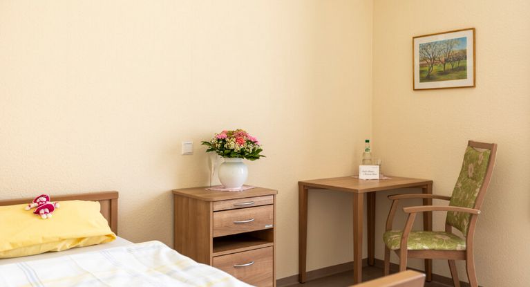 Einzelzimmer in der Seniorenresidenz